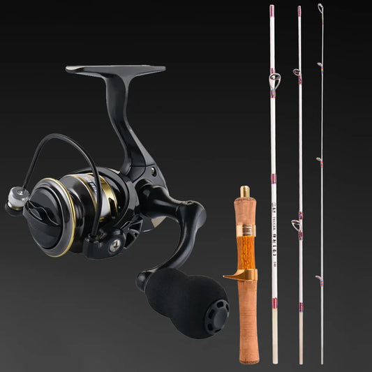 2pcs  Ultralight Fishing Pole & Reel