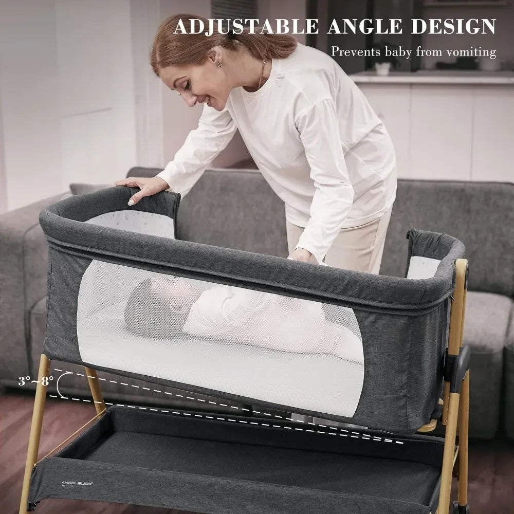 Easy Folding Bedside Crib