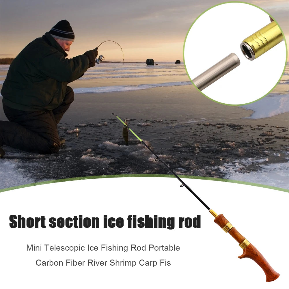 62cm Winter Ice Fishing Rod