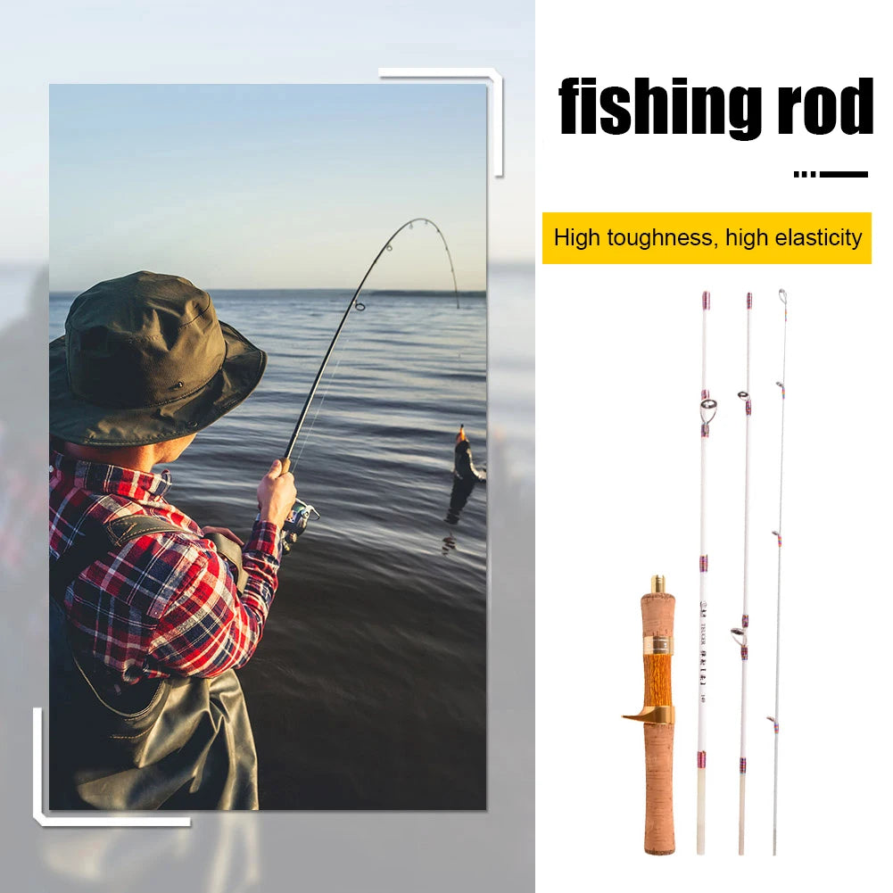 2pcs  Ultralight Fishing Pole & Reel