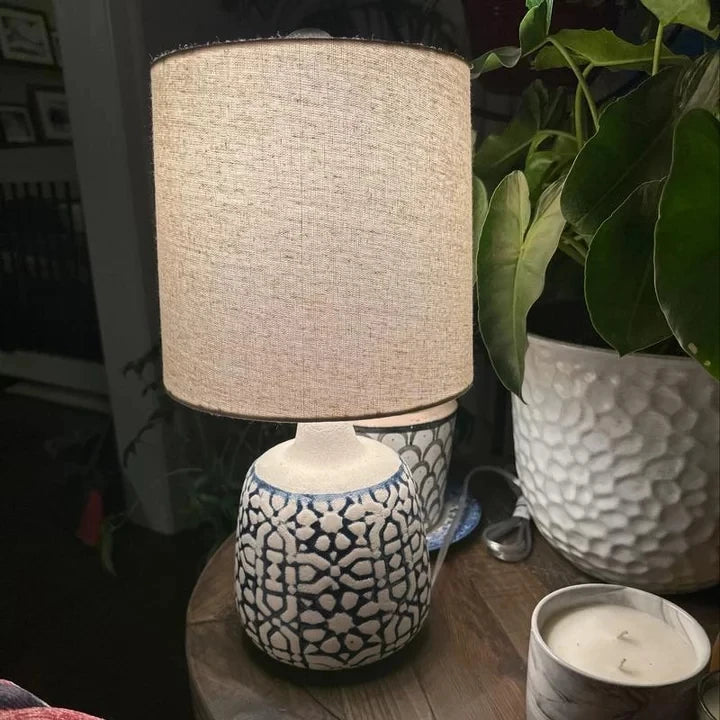 Assembled Ceramic Table Lamp